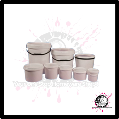 Round Containers "Buckets" (250ml-25Liter)