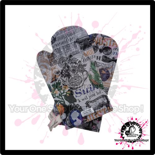 Hand-Made Oven Mitts - Afrikaans