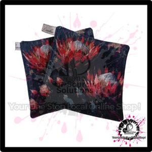 Hand-Made Protea Oven Mitts