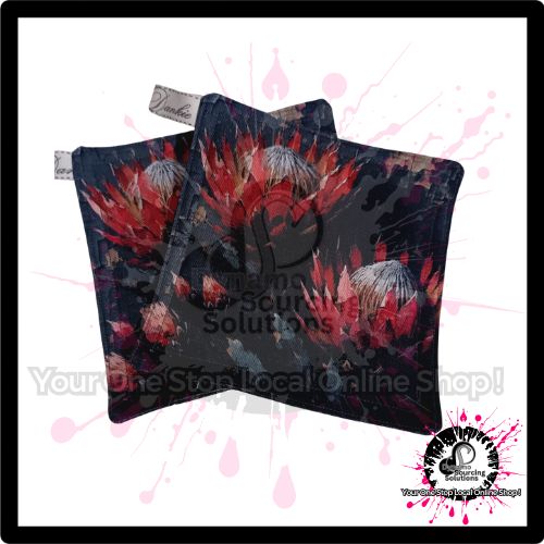 Hand-Made Protea Oven Mitts