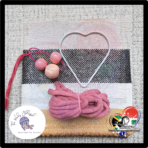Valentines Day Macramé DIY Kit - Image 5